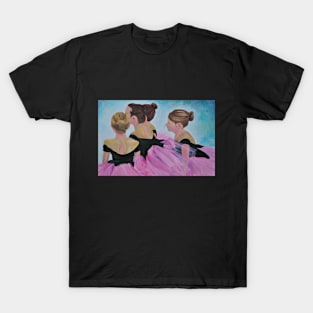 Ballet Children in Pink TuTus T-Shirt